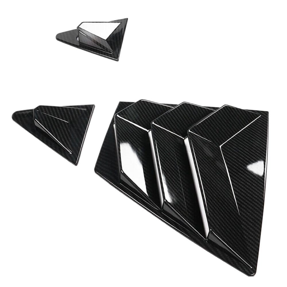 Toyota Corolla 2020-2021 Window Louver Visors 4pc Carbon Fiber 224-0445