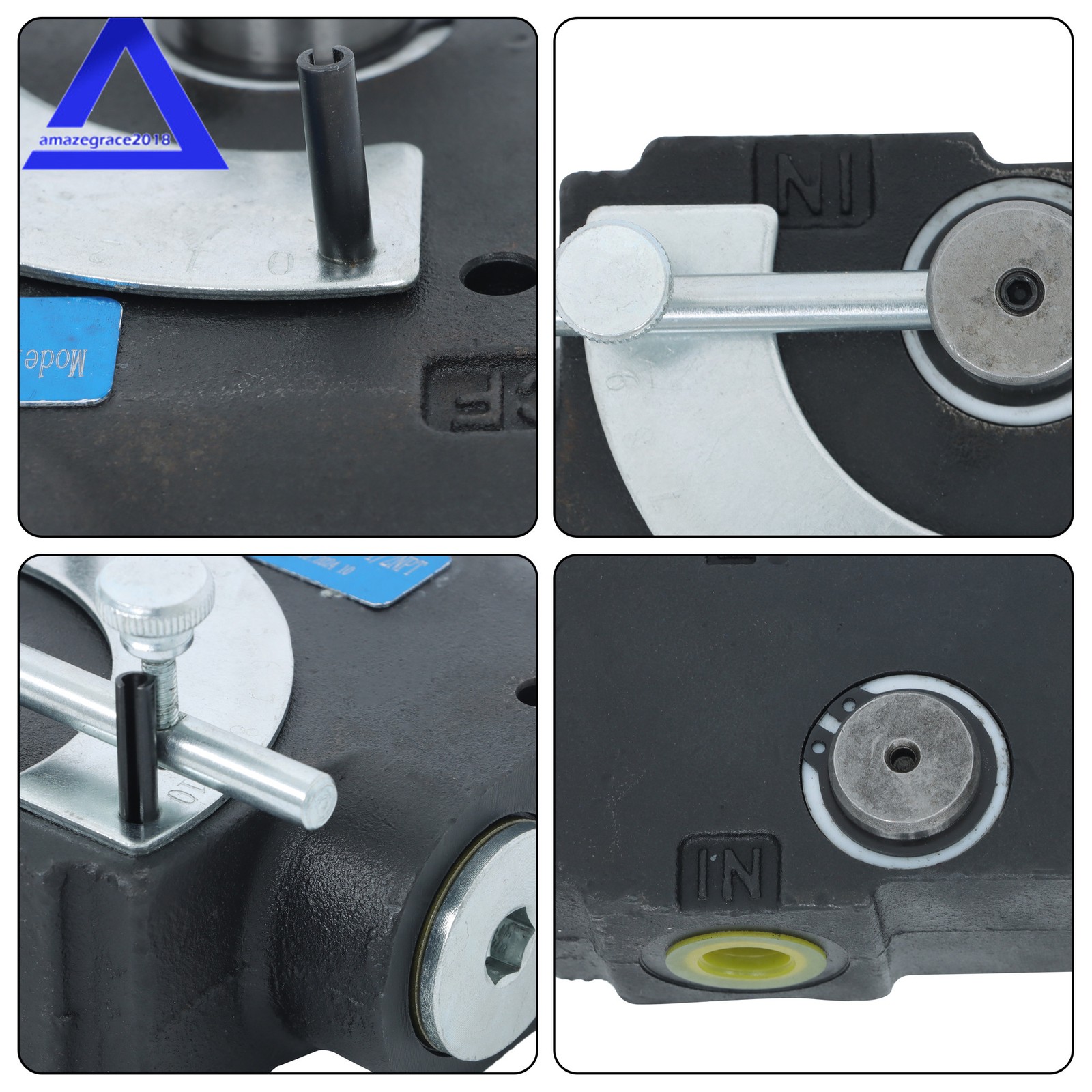 0-30GPM Hydraulic Adjustable Variable Flow Control Valve 1/2”NPT FC51 Side-Port