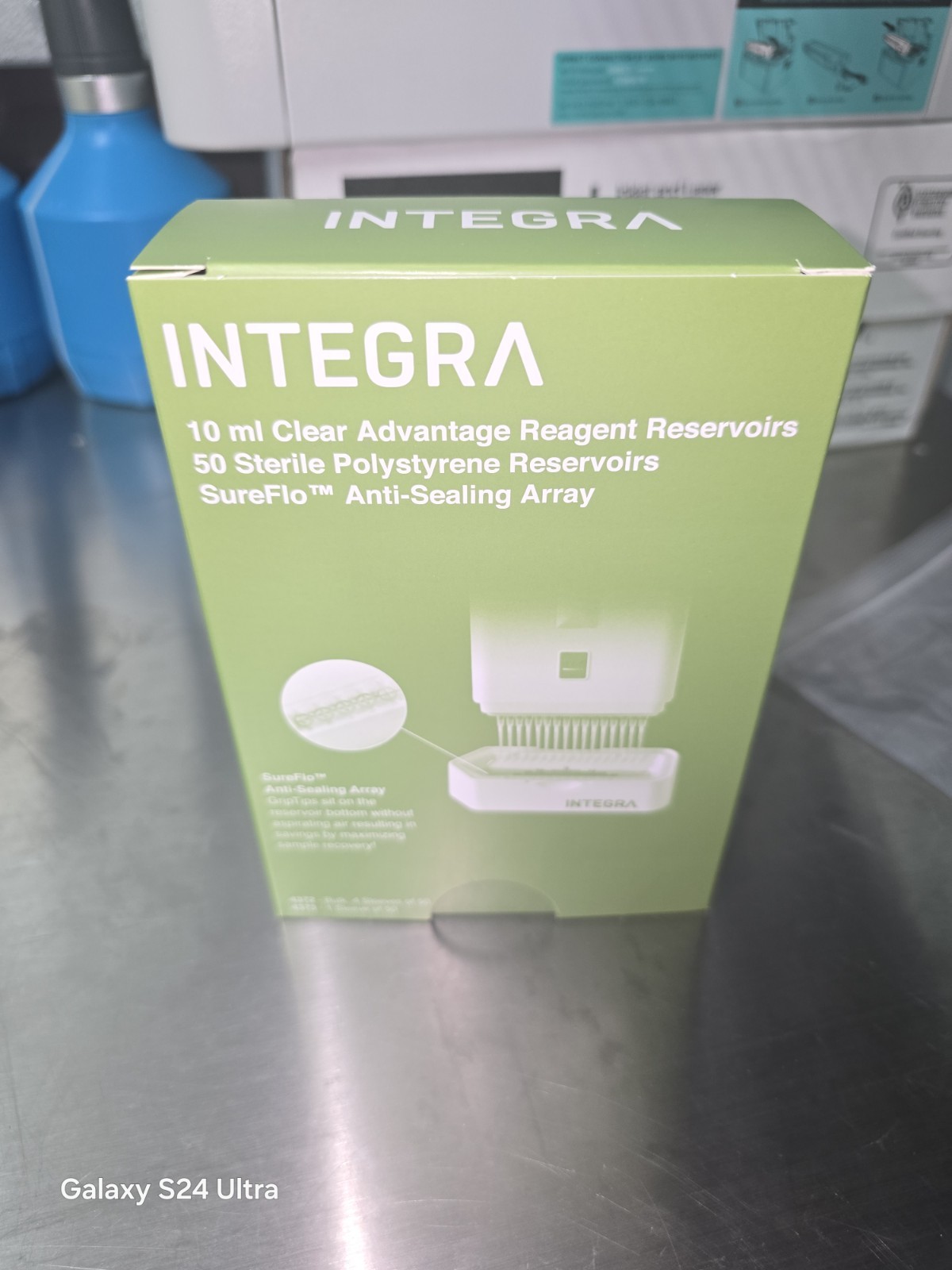 Integra Reagent Reservoir Clear Advantage 10 ml Sterile 200 Reservoirs #4372