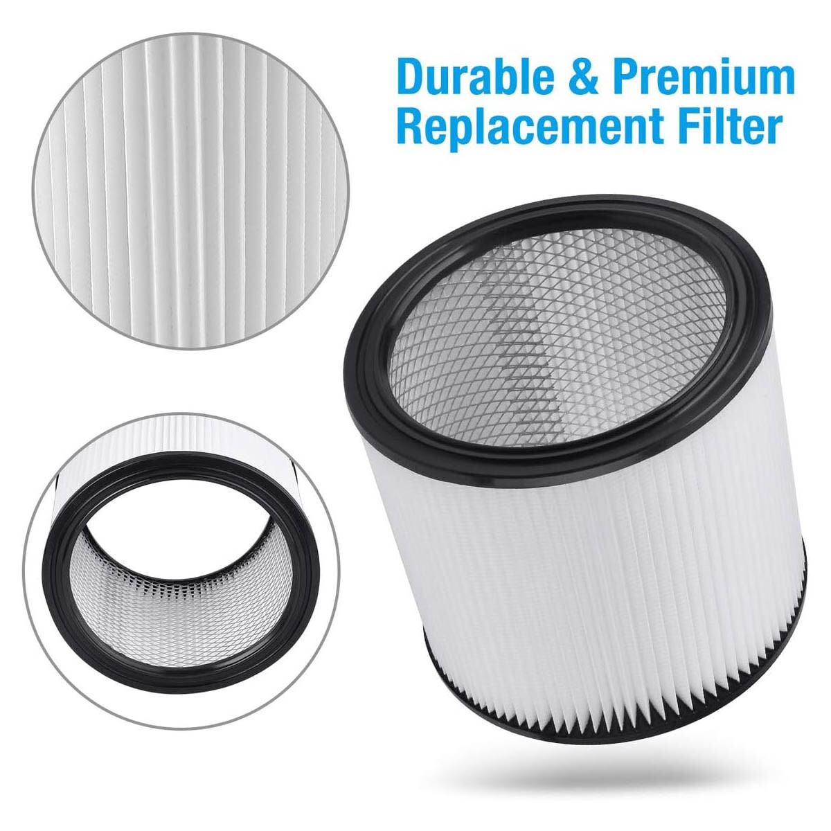1x HEPA Filter Cartridge For Shop-Vac LB650C MSC85EM300 MSC85L450