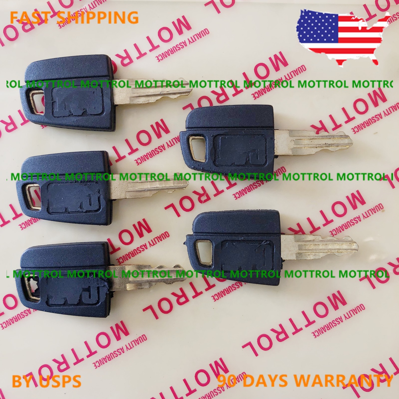 5 pcs 5P-8500 5P8500 KEYS IGNITION KEY FOR CATERPILLAR CAT LOADER,EXCAVATOR A