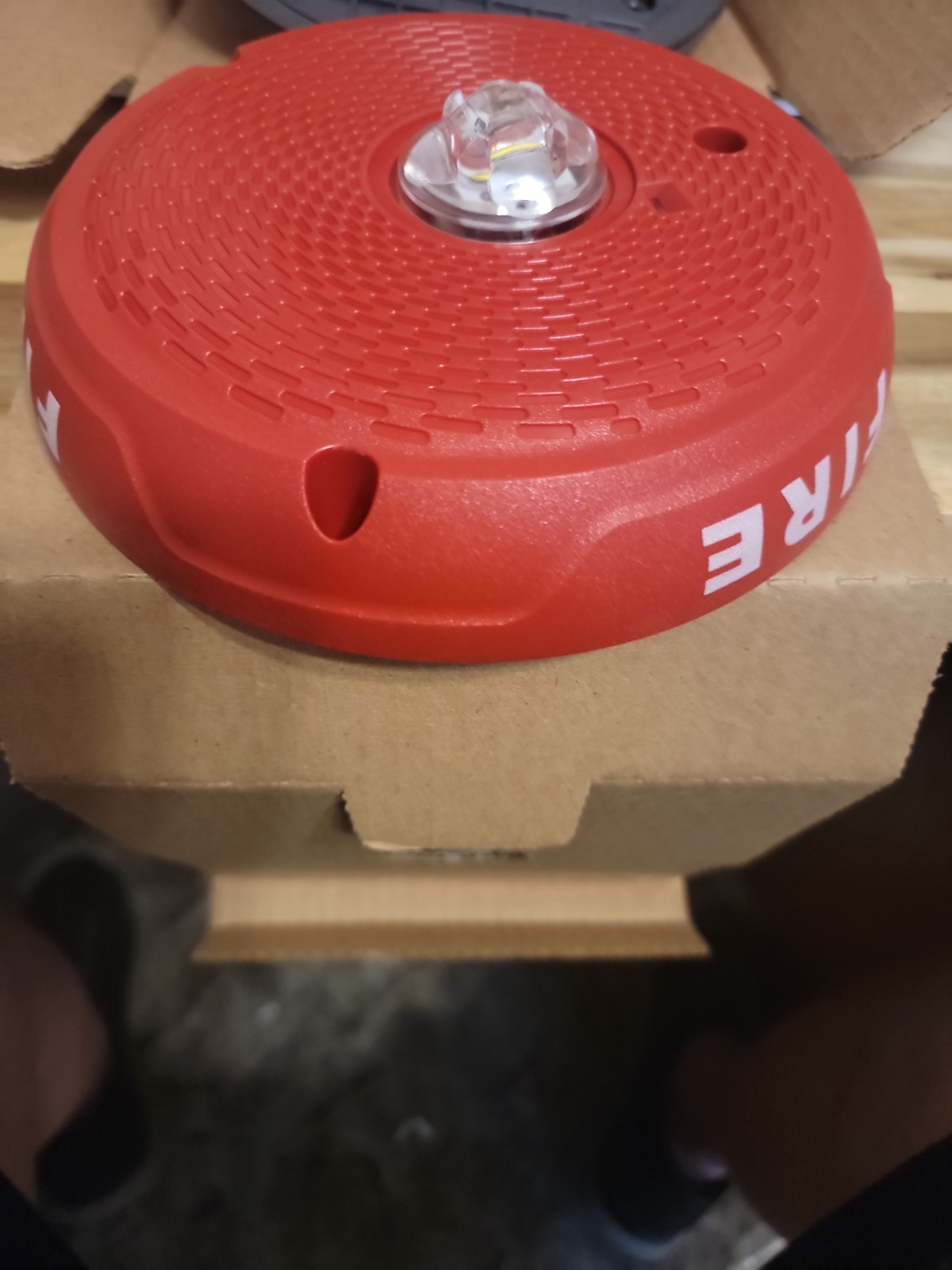System Sensor SCRKLED Ceiling Strobe RED