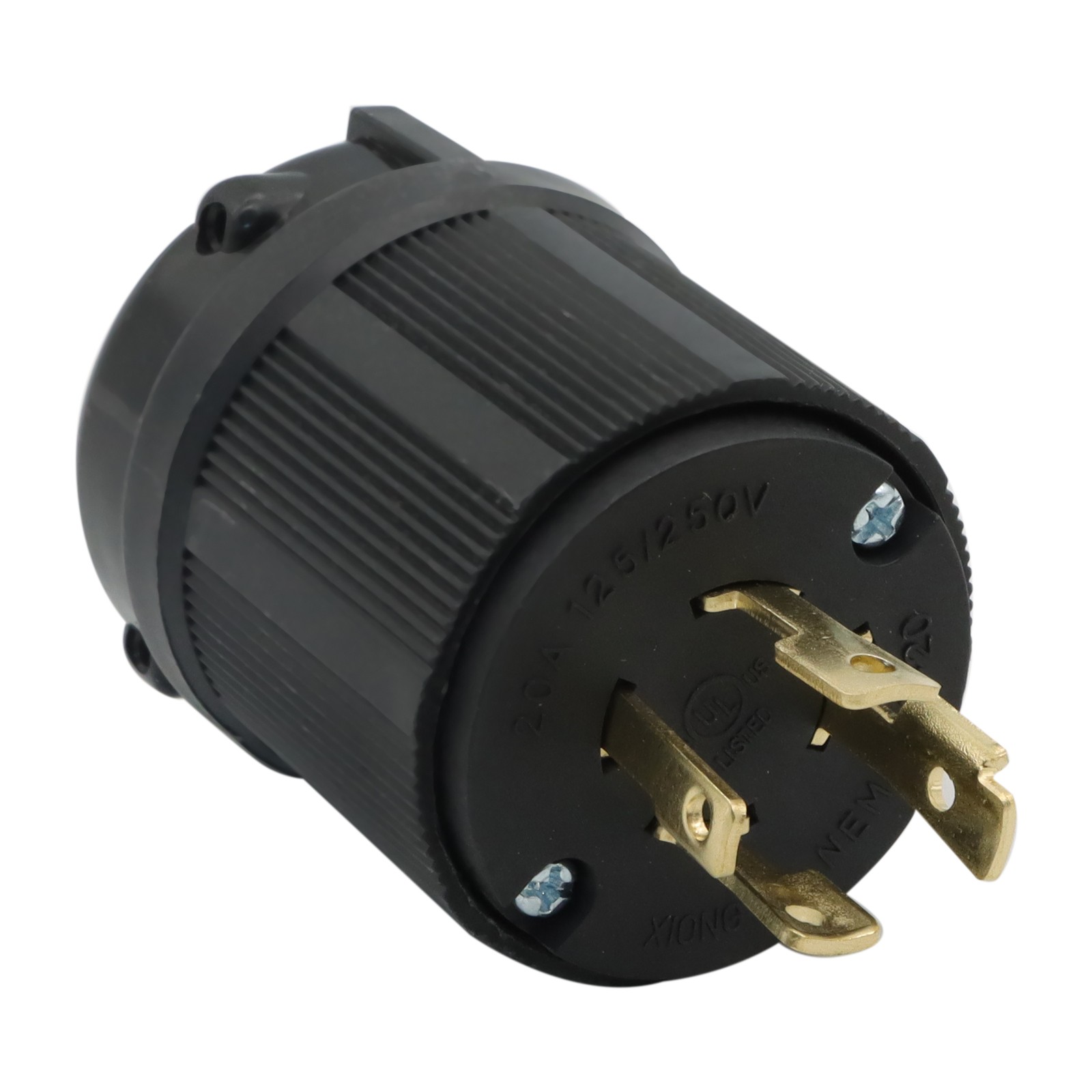 For NEMA L14-20P Locking Plug – 20A 125/250V Twist Lock Male Generator Connector