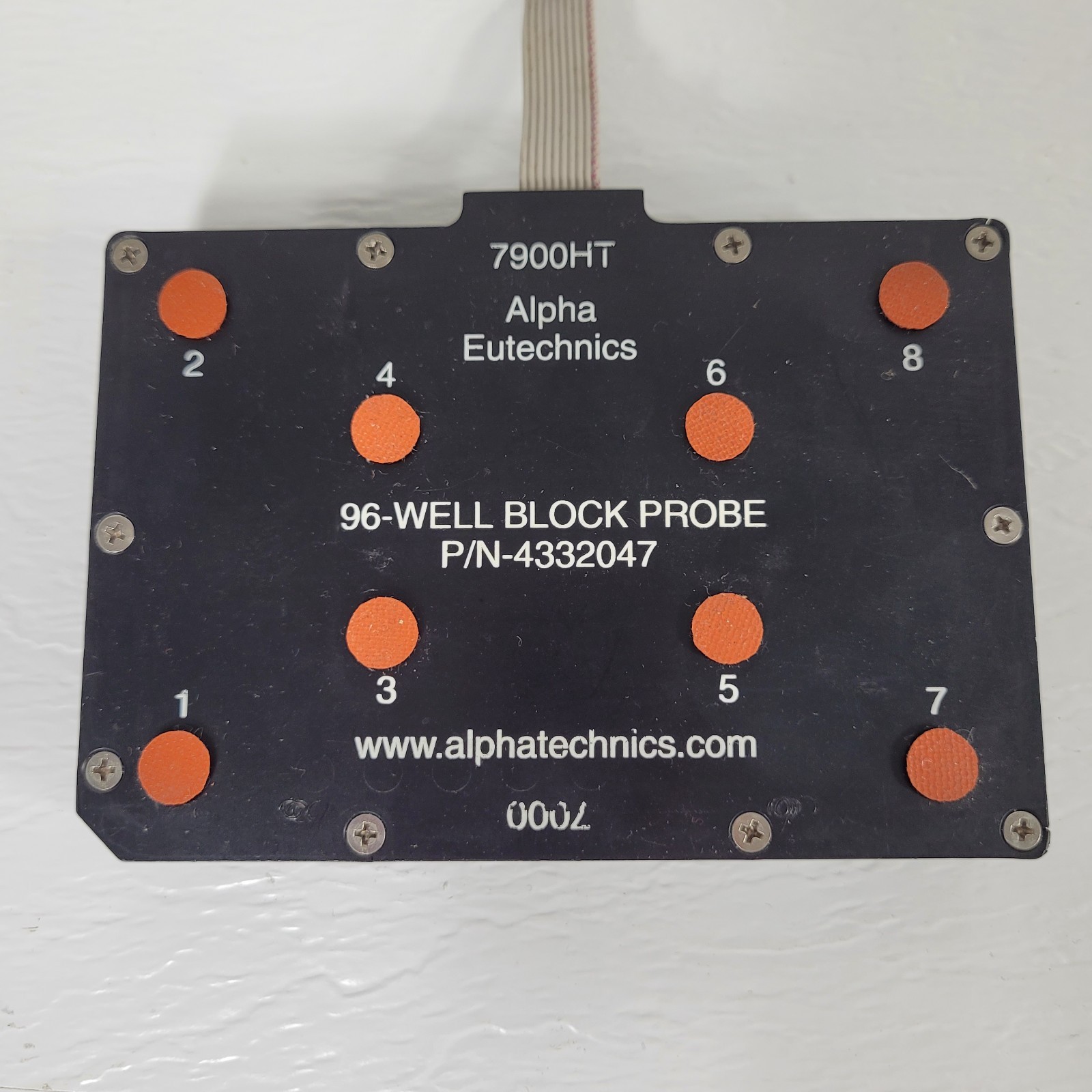 Alpha Technics 4680 Temperature Verification 7900HT 4332047 96-Well Block Probe