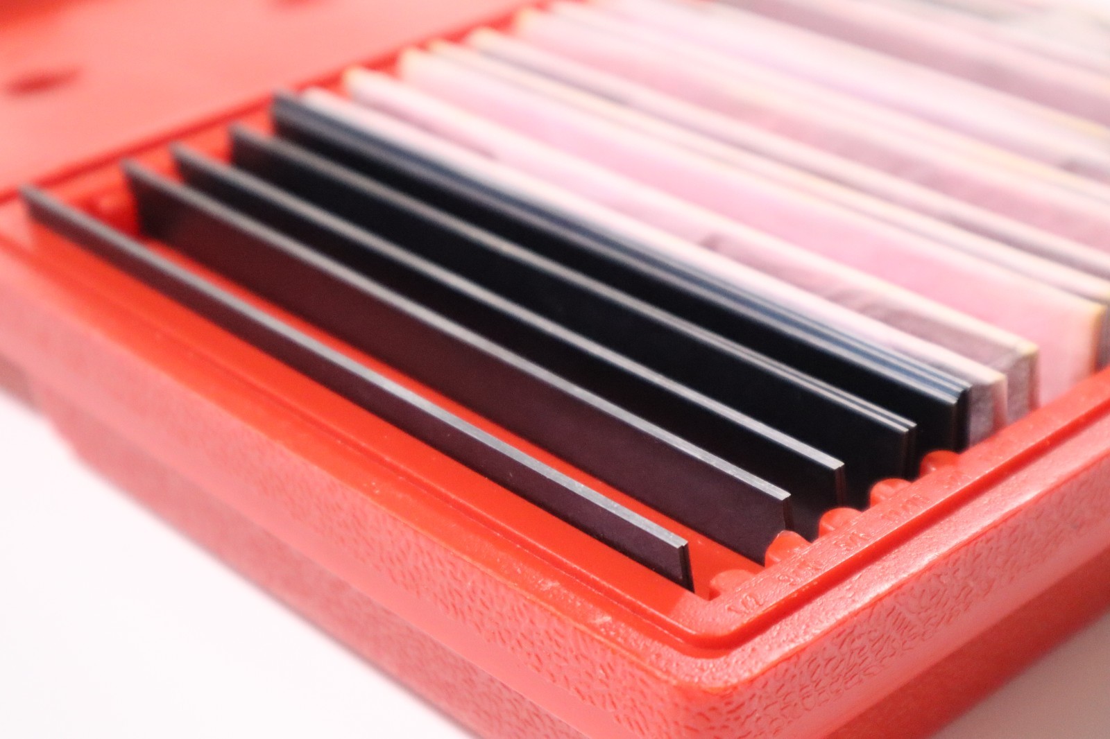 1/32″ PARALLEL SET, 20 PAIRS, 1/2″ TO 1-11/16″, ** MISSING 3/4″ ** L019