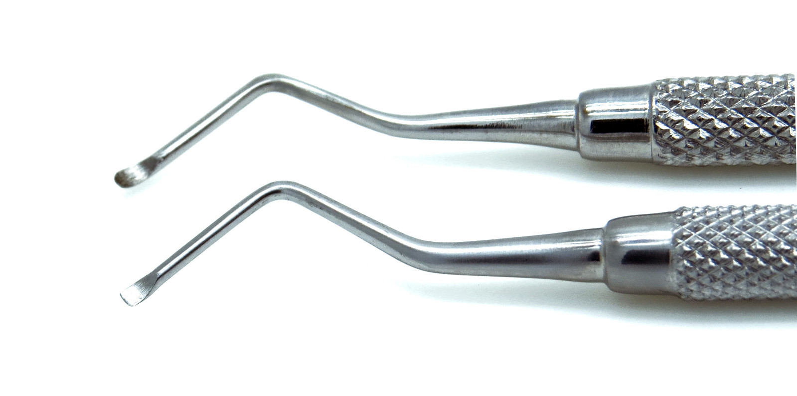 2 Pcs Dental Excavator 815-A & 816-B Spoons 1.2mm, 1.4mm Restorative Instruments