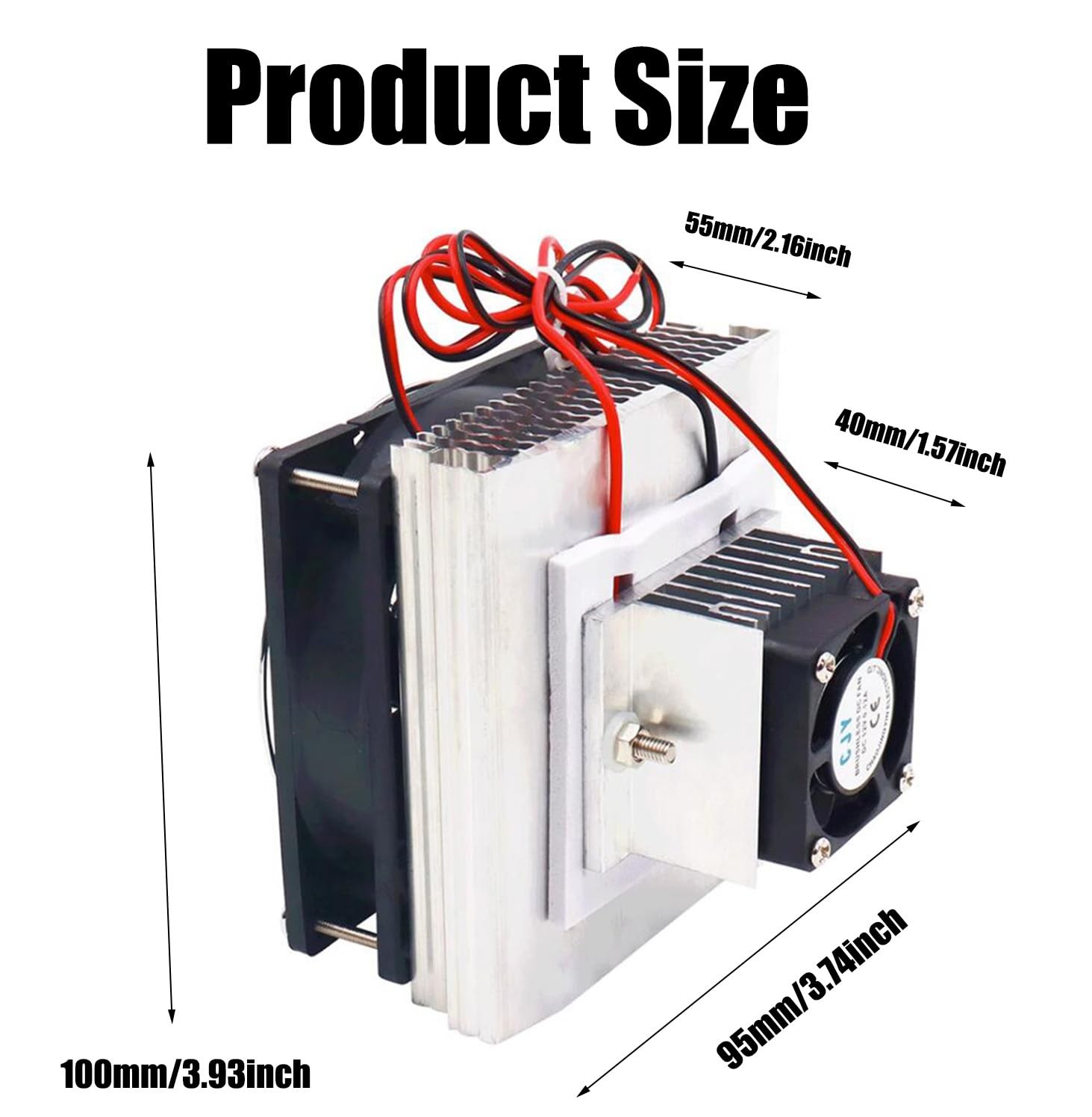 Mini Air Conditioner DC 12V DIY Thermoelectric Peltier Refrigeration Cooling Sys