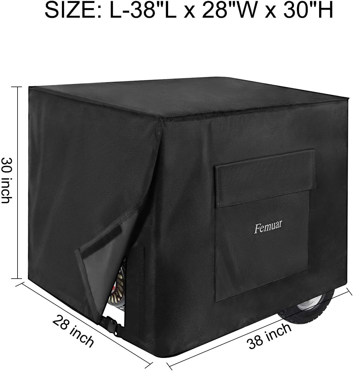 Outdoor Generator Covers Waterproof Heavy Duty 600D Oxford Portable Generator Co