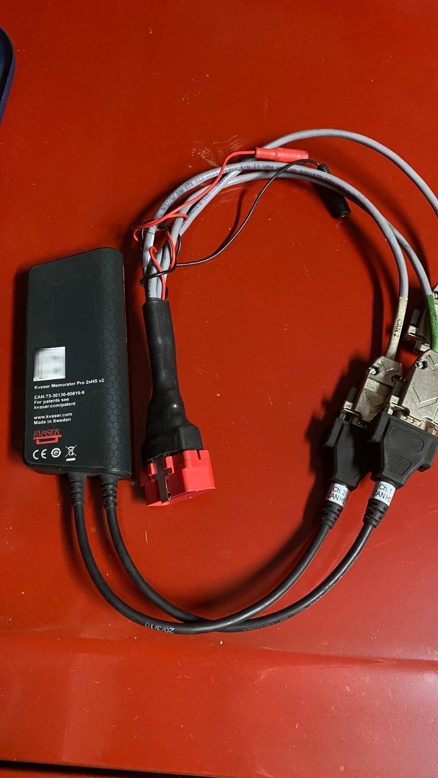 Kvaser Memorator Pro 2xHS v2 64GB SD card