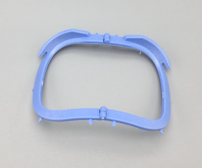 Dental Foldable Bracket Frame Plastic Rubber Dam Sheet Frames Oral Barrier Tool