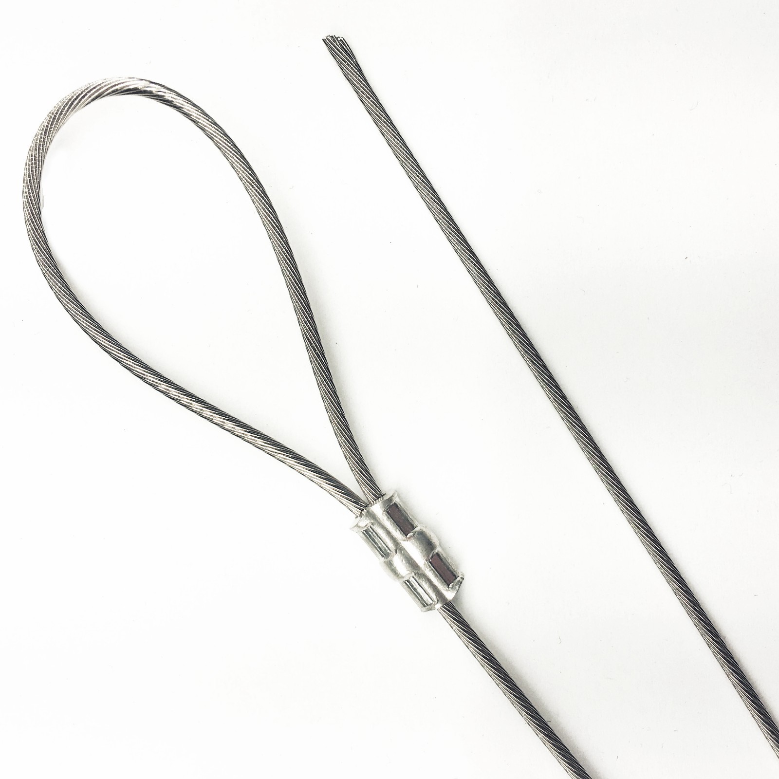 1ft – 200ft Stainless Steel 304 1×19 Strand 1/16″ Core General Purpose Wire Rope