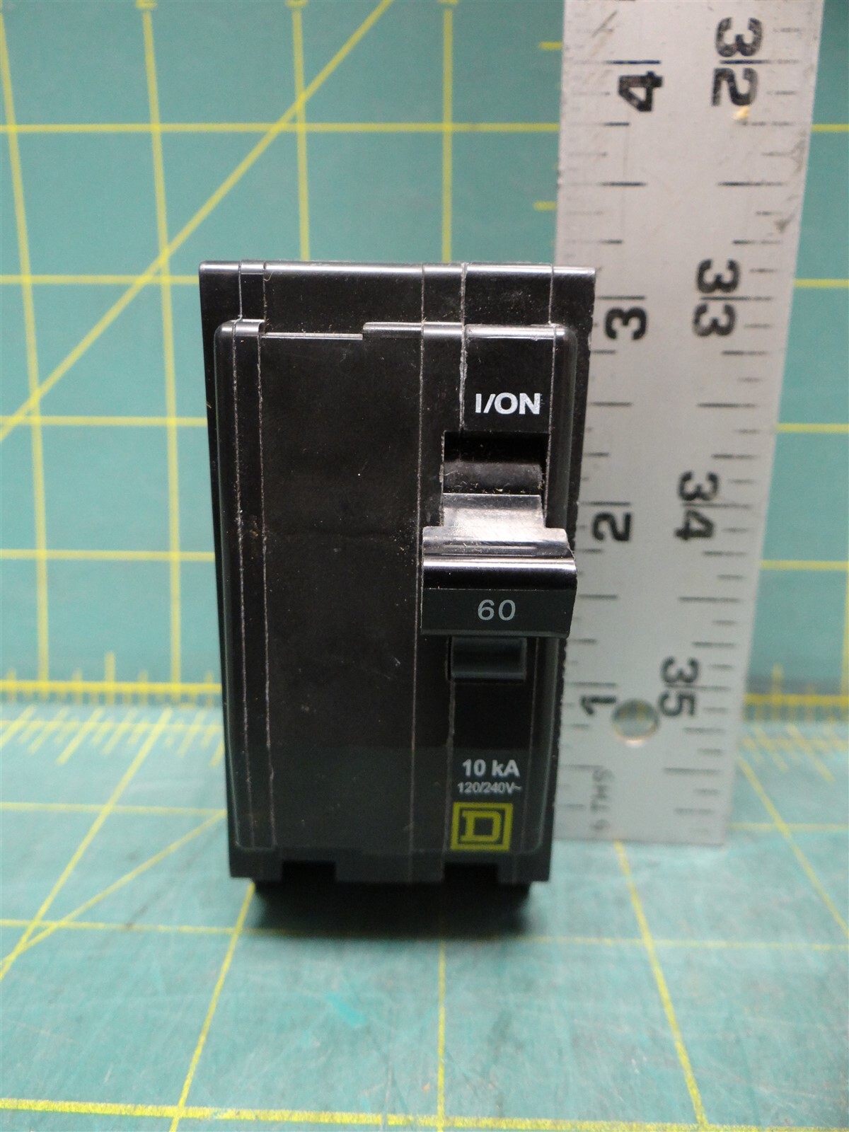 New Square D QO260 Circuit Breaker 60 Amps 2 Pole 120/240 Vac At 50/60 Hz 10kA