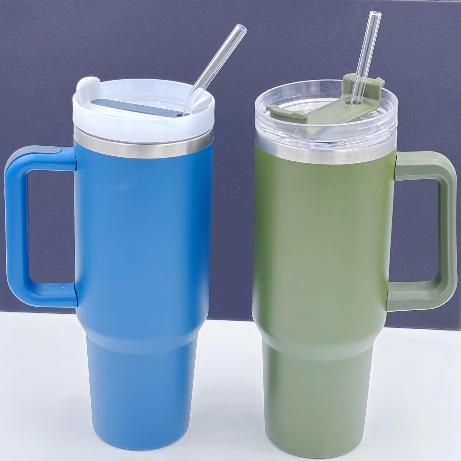 Reusable Long Glass Straws, 12 inch x 8mm Extra 12″x8mm, Clear