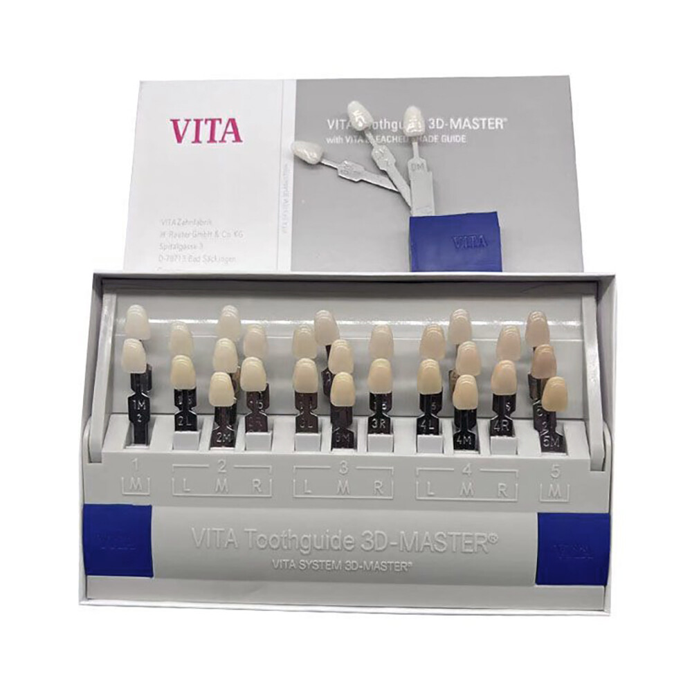 Dental VITA Toothguide 3D Master with Bleached Shade Guide 29 Colors 16 Colors