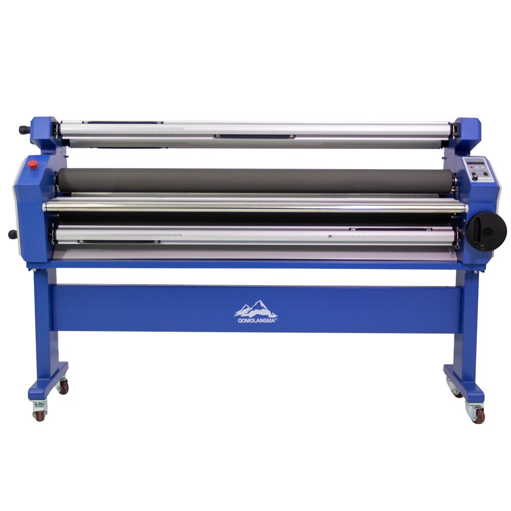 QOMOLANGMA Full-auto Wide Format Cold Laminator 55″ / 63″ with Heat Assisted USA