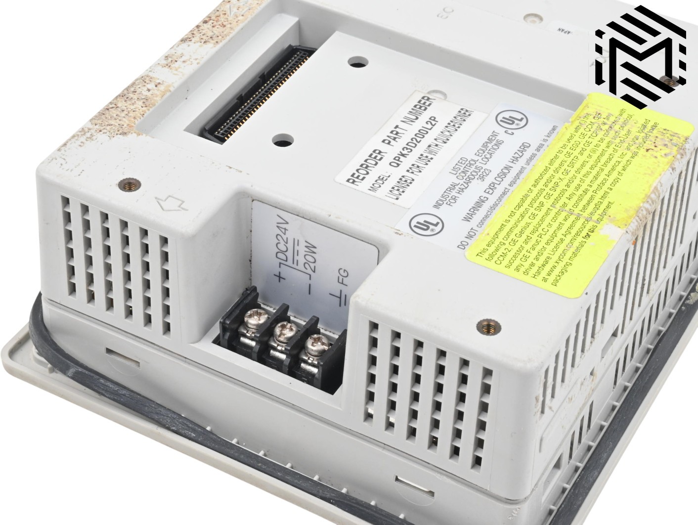 For Parts – Pro-face QPK3D200L2P HMI Control Panel – QuickPanel jr. II