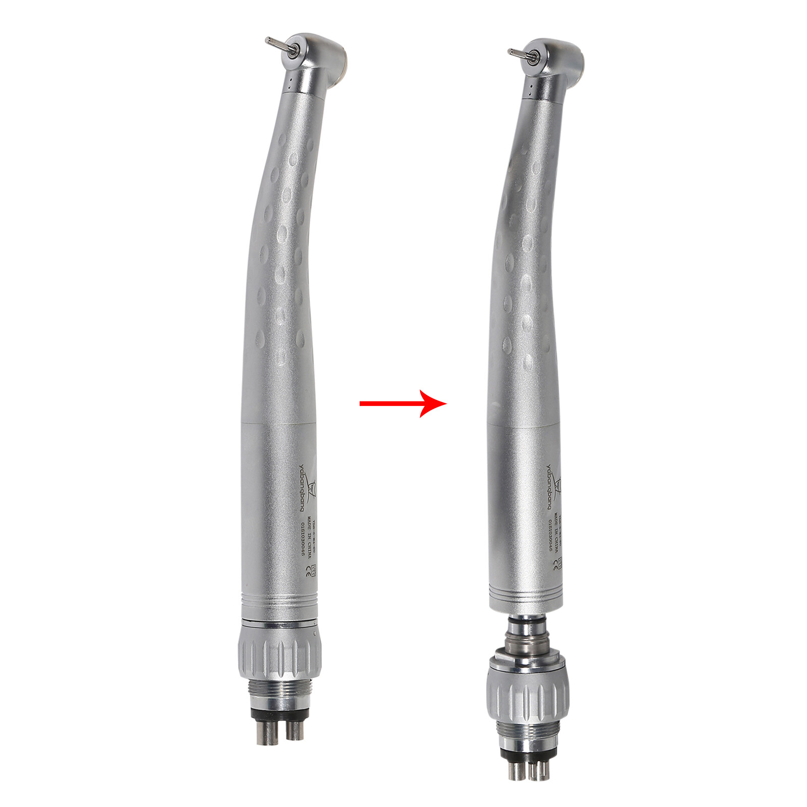 Yabang Dental High Speed Handpiece + Quick Coupler 4 Hole Swivel Coupling GB4