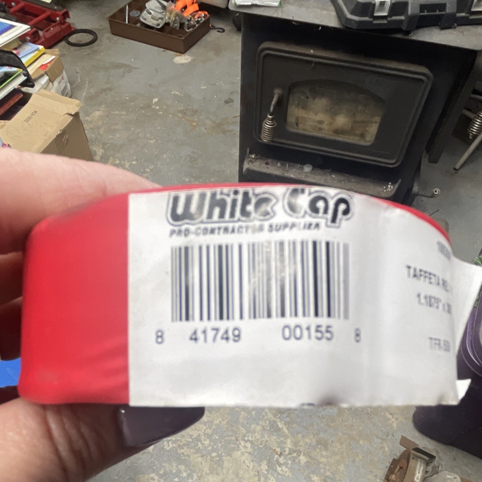 White Cap Taffeta Flagging Tape Red 1.1875 in x 300 ft, MPN 109300R