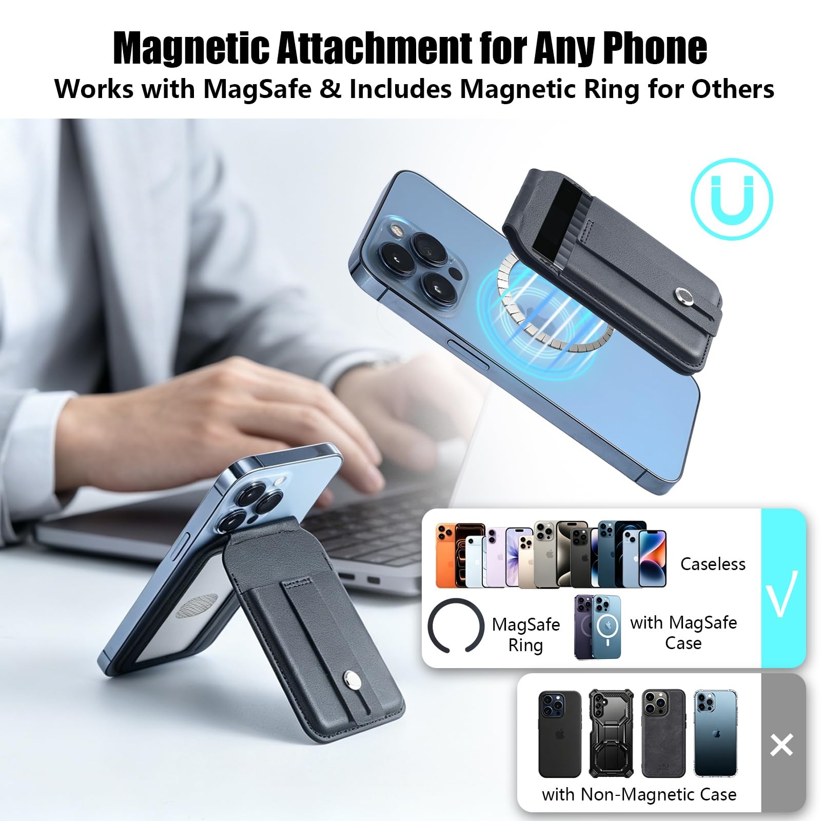 Magnetic Case for Plaud Note/Plaud Note Pro, All-in-One Carry