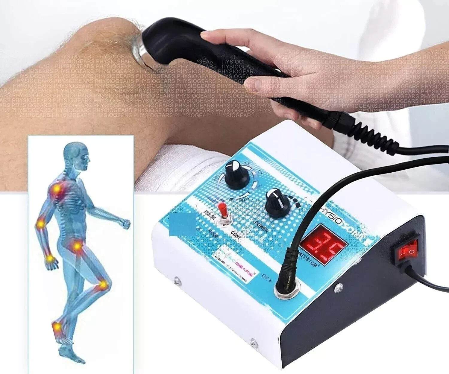 Physiotherapy Machine 1 Mhz Ultrasound Therapy Physical Pain Relief Machine