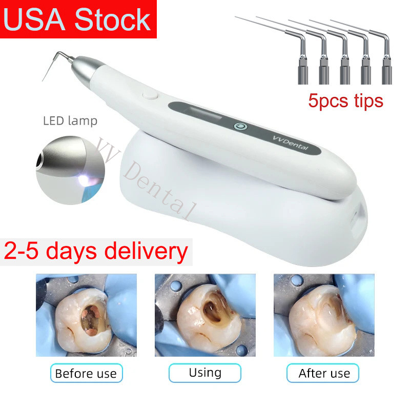 Dental Activator Endodoncia Root Canal Endo Sonic Lrrigator Wireless 5*tips Us