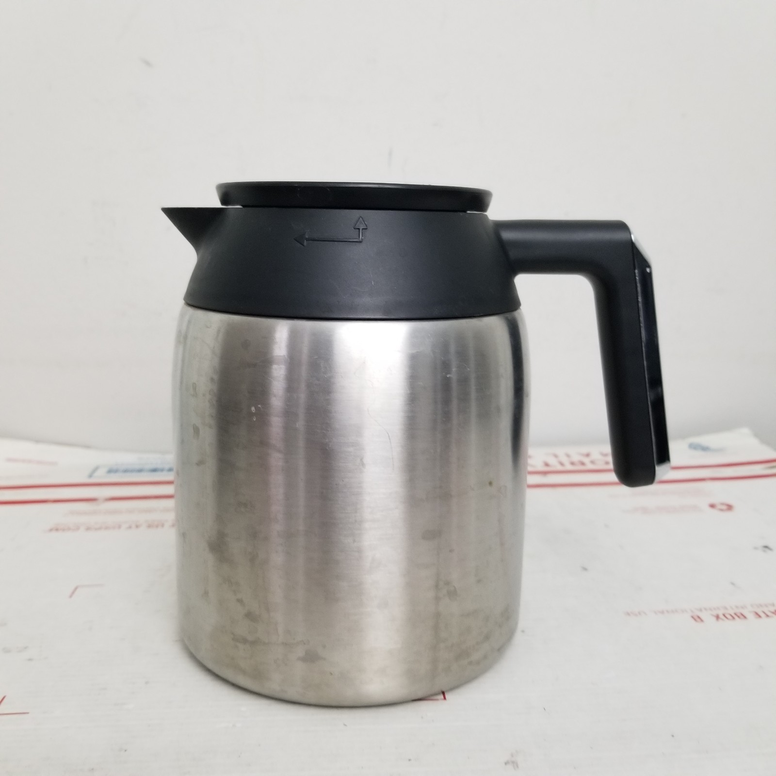 BUNN 1.9 Liter Thermal Carafe Stainless Steel Black BUNN-O-MATIC 54457.0000 OEM