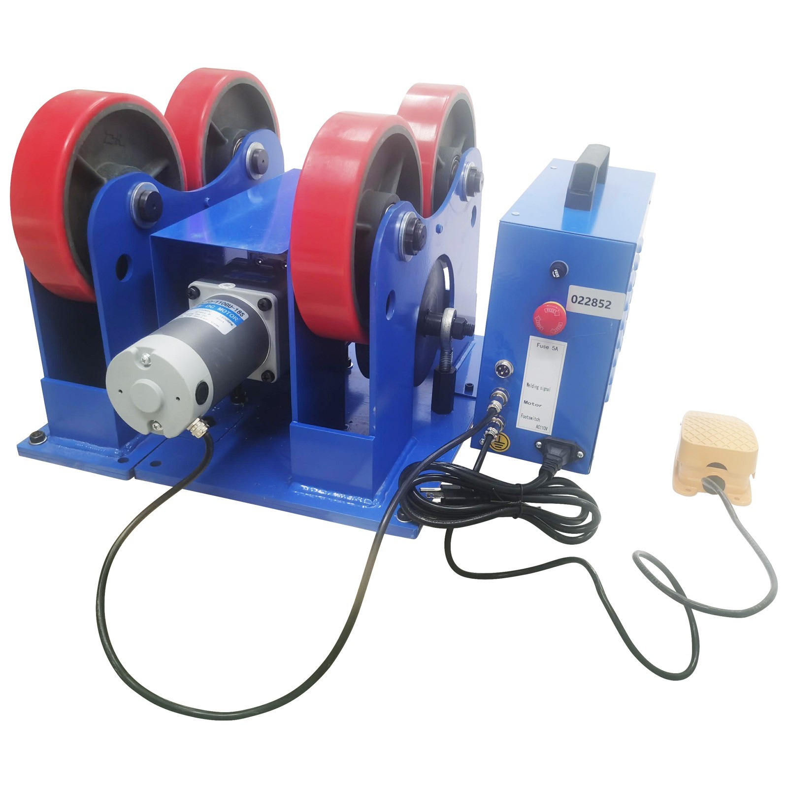 Rotary Rolls Welding Positioner 2200LBS Load Capacity Turning Linkage Welding T