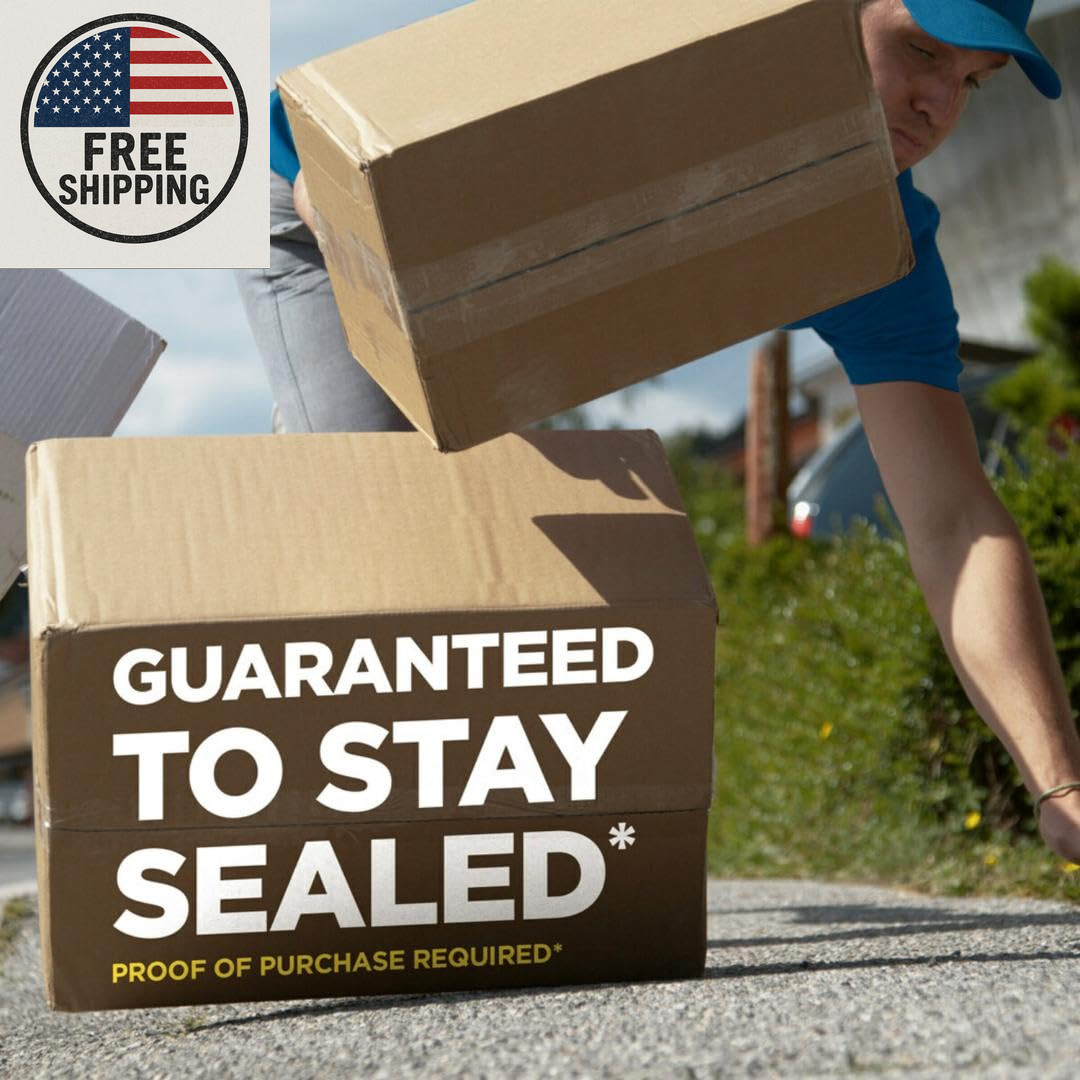 Scotch Heavy Duty Shipping Packing Tape, Clear, Packing Tape for Moving Boxes an
