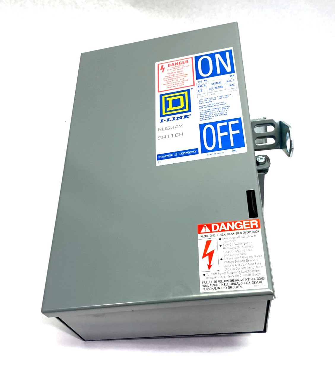 Square D PQ3603G Ser. 4 I-LINE Busway Switch 30A 3P3W 600V