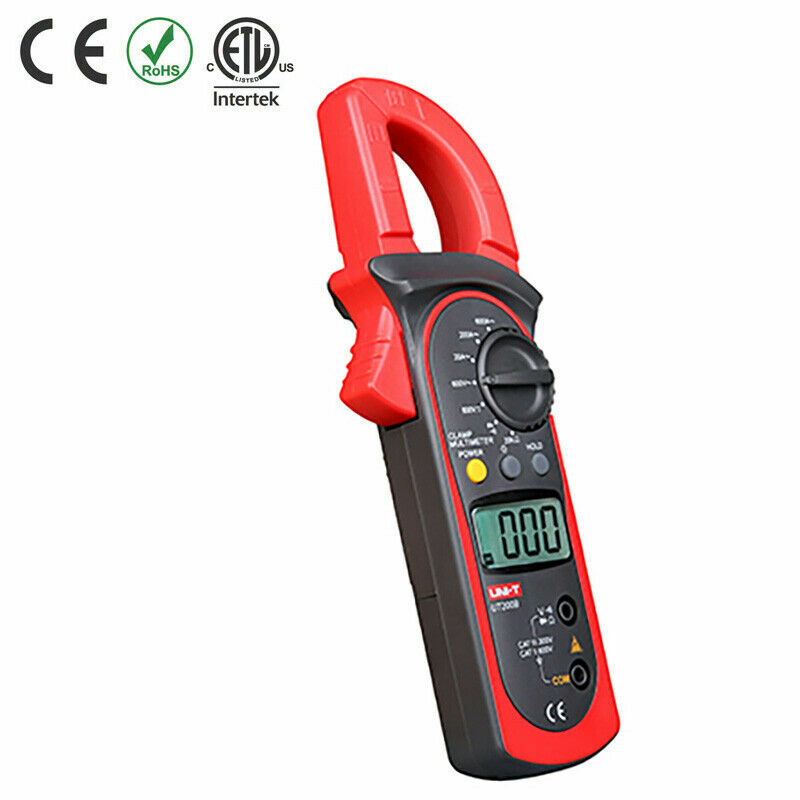 UNI-T UT200B Digital Clamp Meter AC Current Resistance Backlight AC/DC Voltag