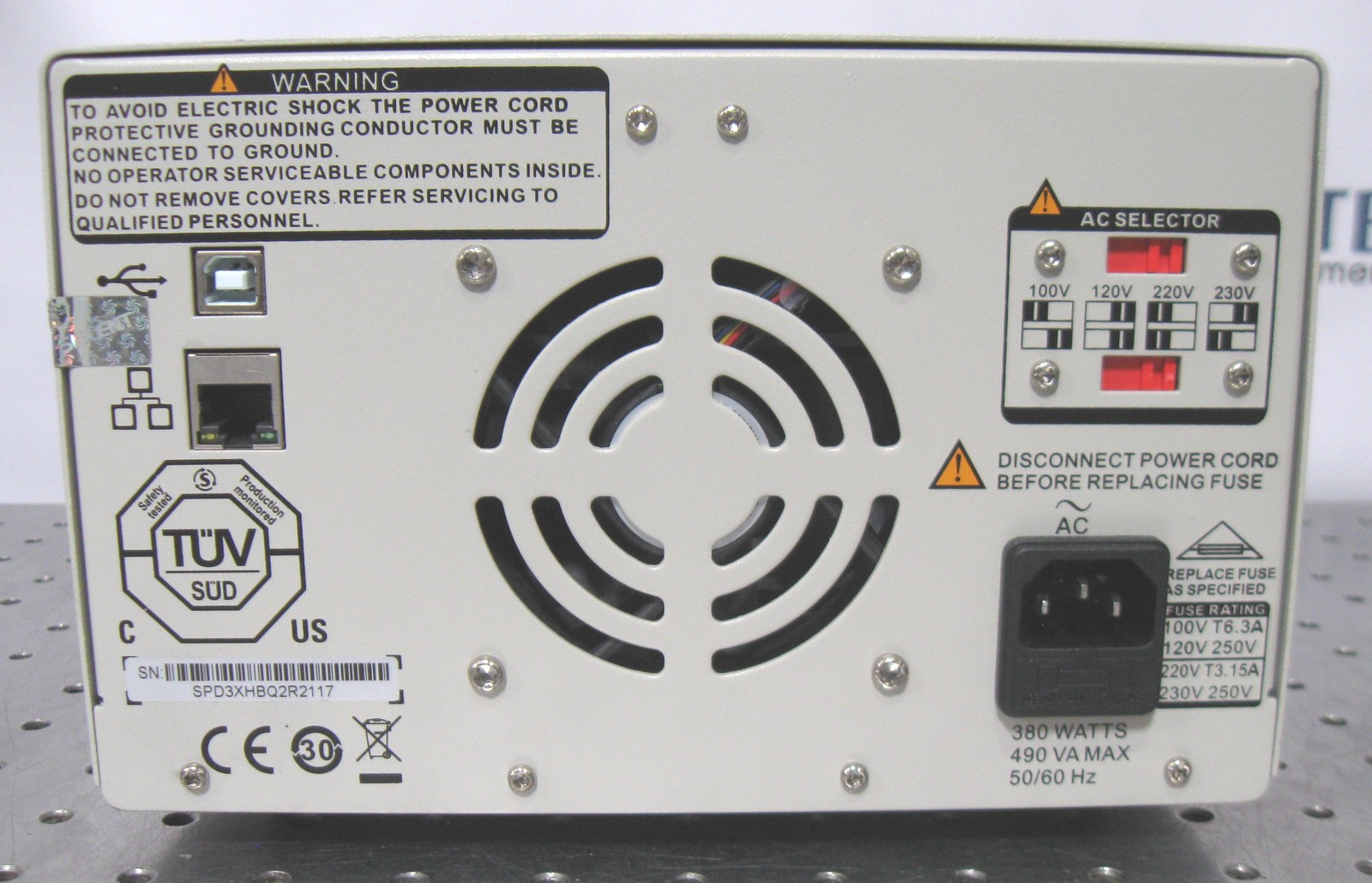 C203193 Siglent SPD3303X-E Prog’ DC Power Supply (Dual 0-32VDC+2.5/3.3/5V, 3.2A)