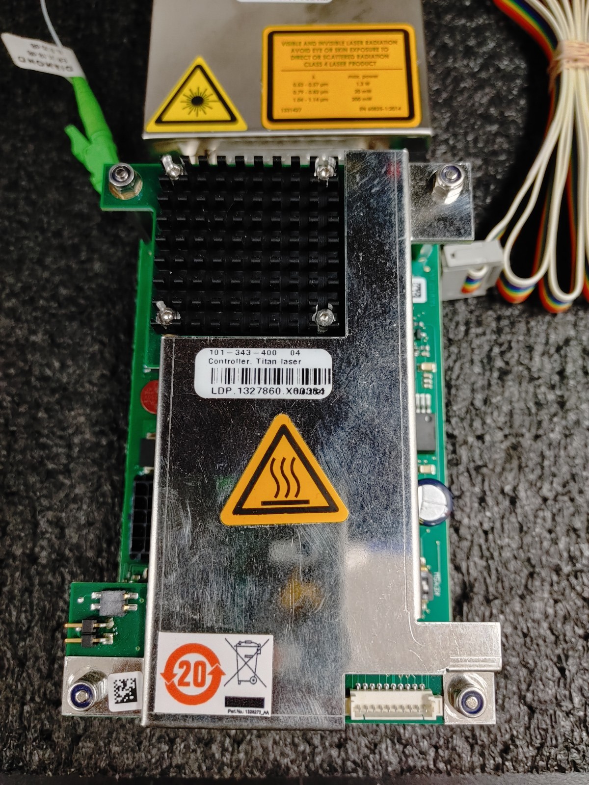 COHERENT SAPPHIRE 548-300 FPT FT Titan Laser Head w 101-343-400 Controller