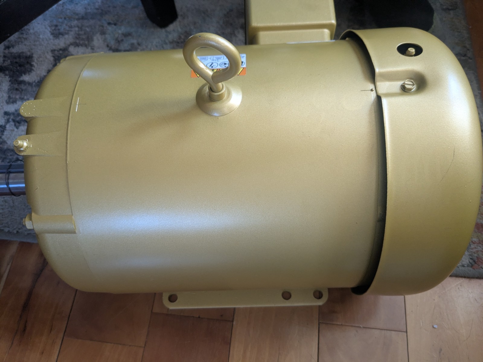 New Baldor 10 HP Super-E Electric Motor Em3711T 230/460 Vac 215T Frame RPM 3490