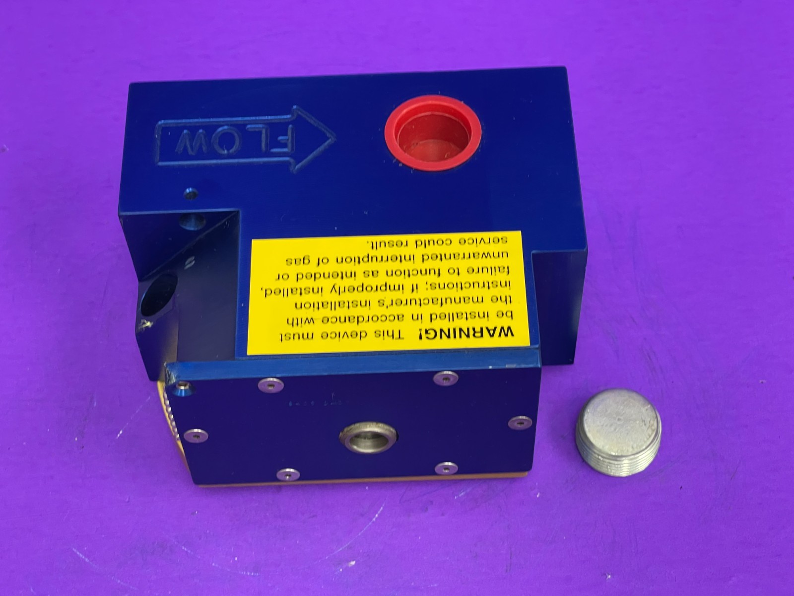 Seismic Safety Products Inc Earthquake Sensitive Gas Shut Off Valve Model G075BA