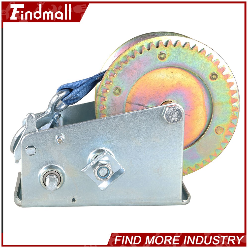 Findmall 3500 lbs Hand Winch & Boat Trailer Crank Winch With 10 m Strap Winch