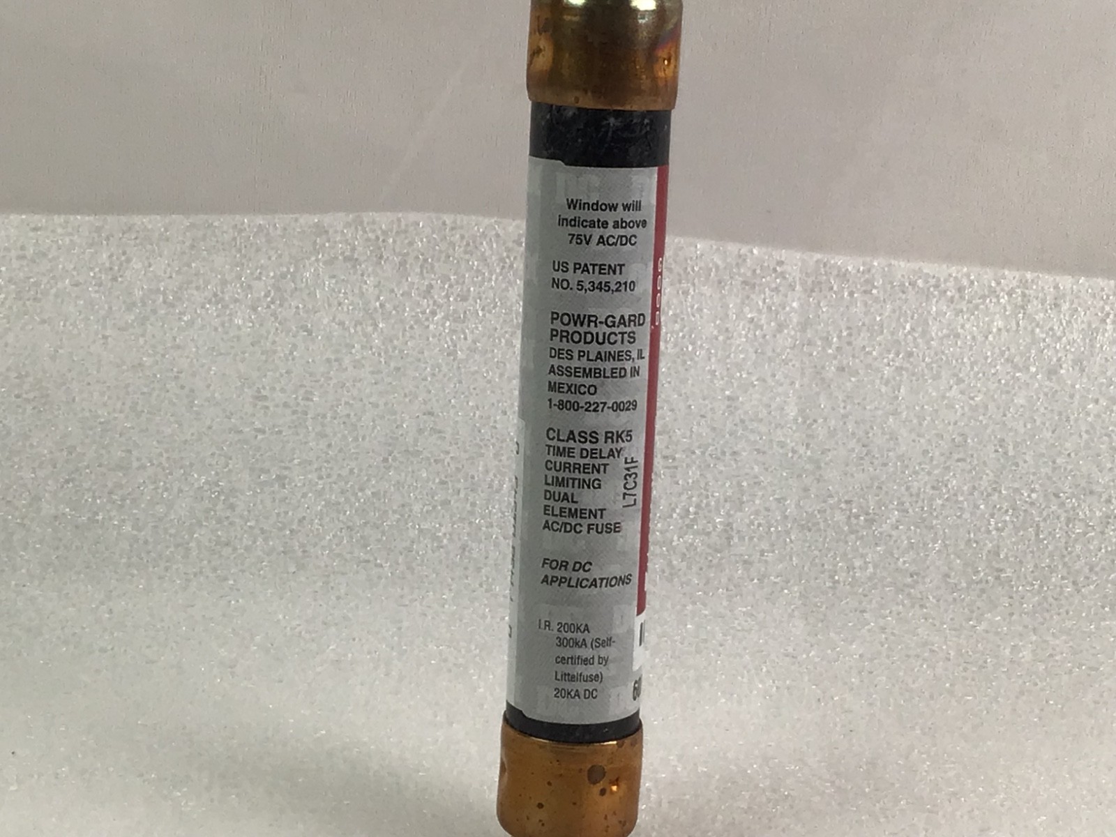 Lot of 3 Littelfuse IDSR 3 Time Delay Fuse 75-600V AC/DC