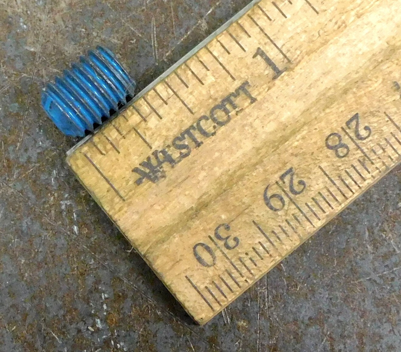 Fastenal – 28-481-0900 M8x10mm Hex Drive Cup Socket Set Screw Large Lot (3.2lbs)