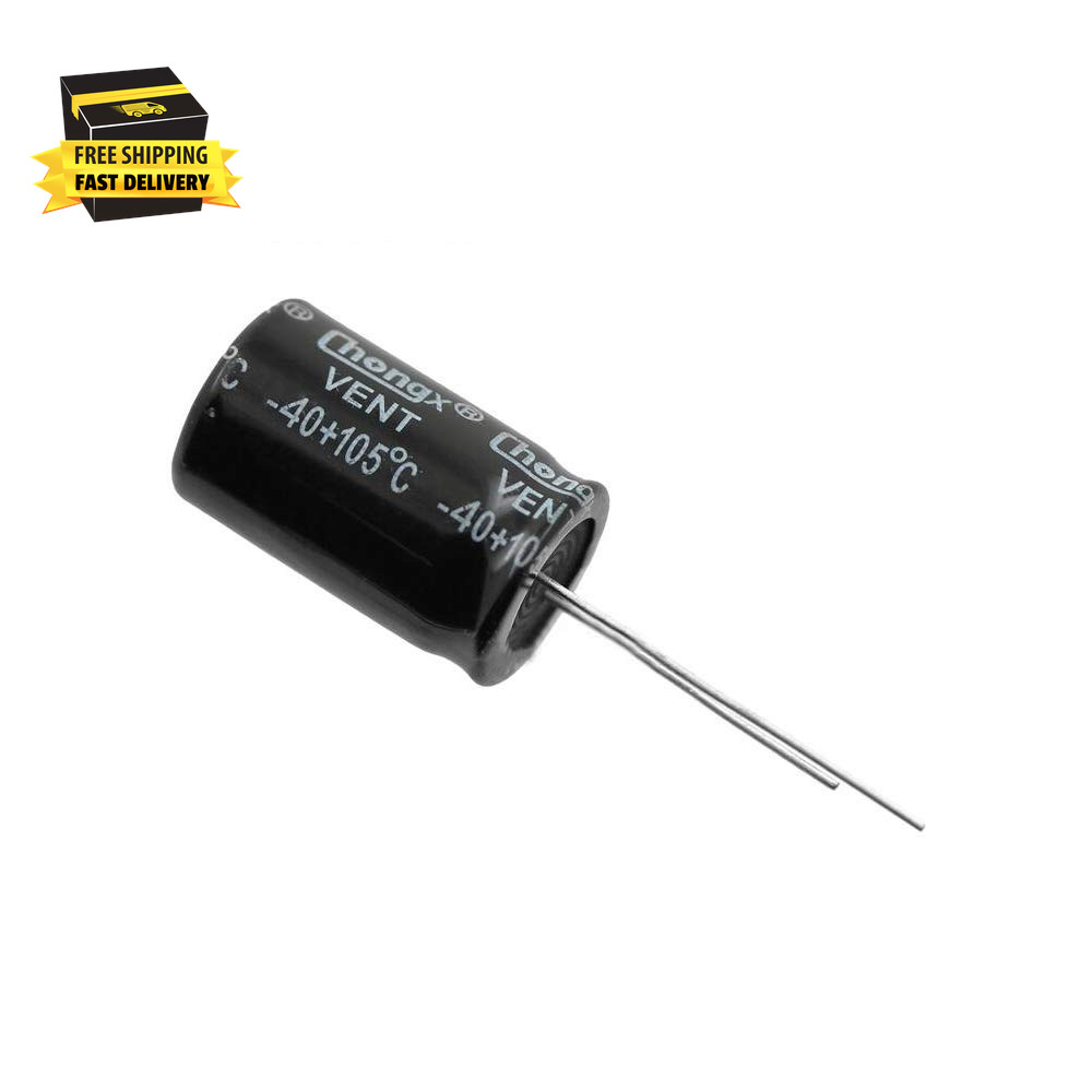 Electrolytic Capacitor 2200Uf 25V 105C 13X20Mm (Pack of 3) ⭐️⭐️⭐️⭐️⭐️