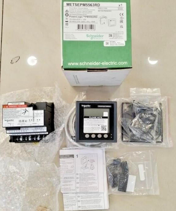 1PC- Schneider METSEPM5563RD power meter PowerLogic PM5563RD, 2 ethernet- NEW