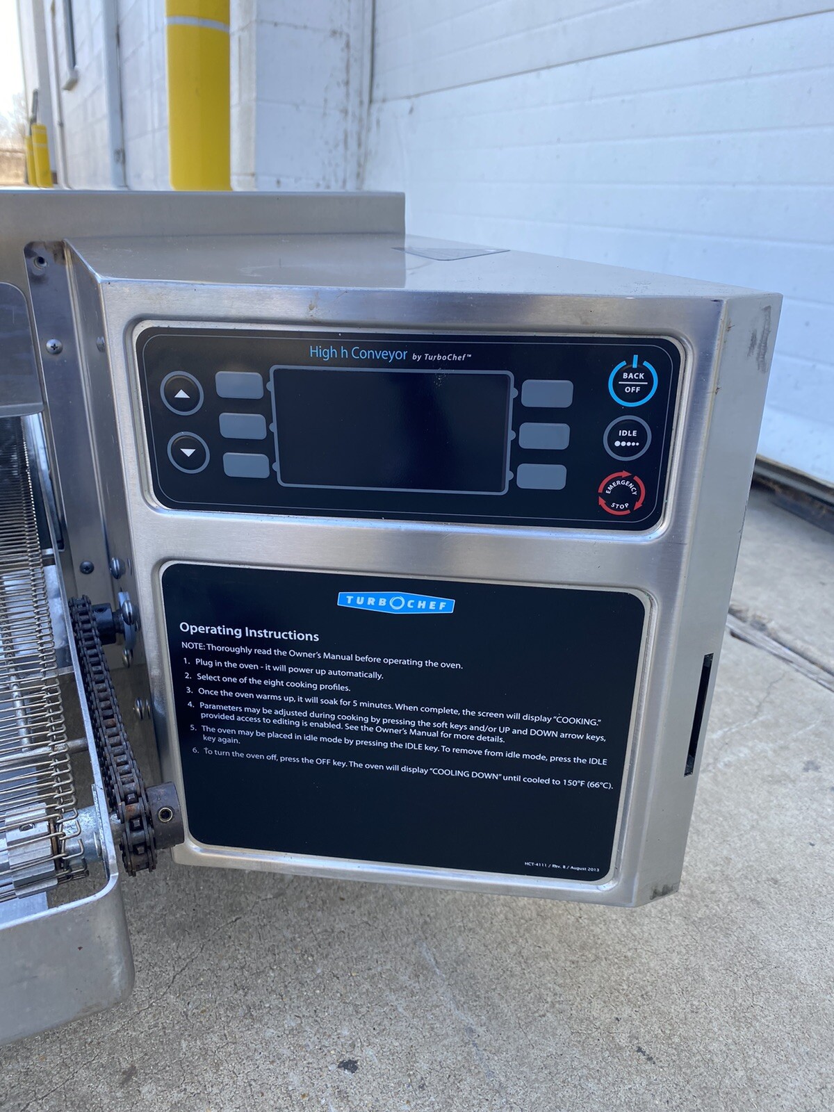 2018 TurboChef HHC2020 Rapid Cook Pizza Conveyor Oven