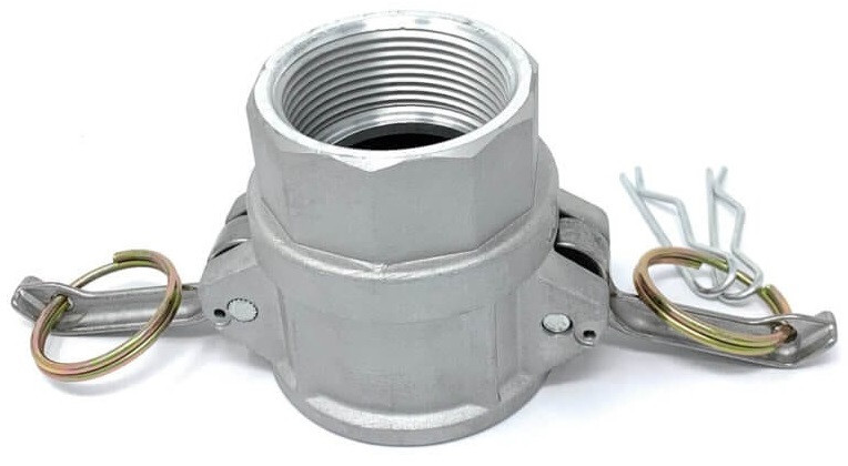 (10 Pack) 2″ Type D Aluminum Camlock | Female Coupler x Female F NPT Thread