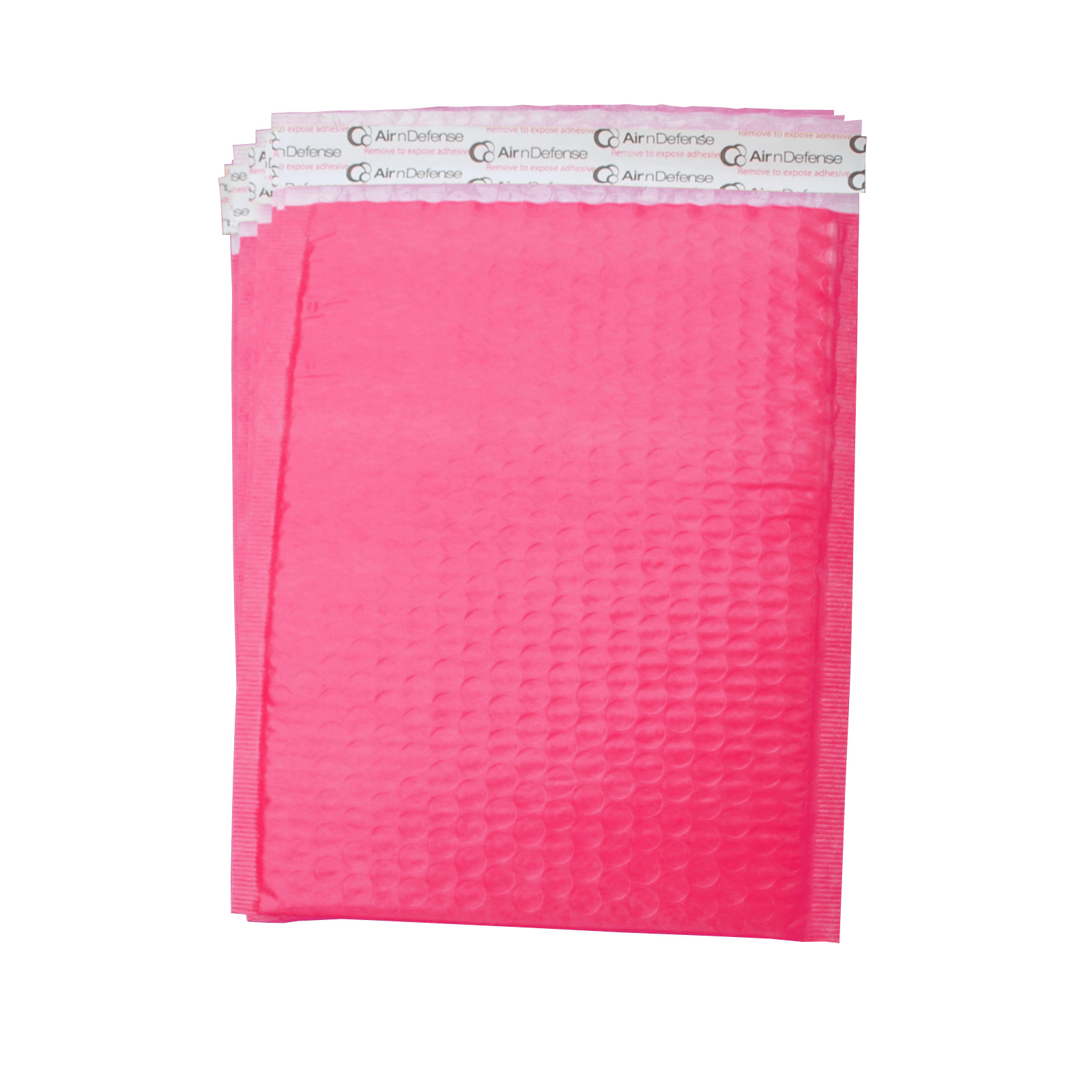 AirnDefense 2000 #000 4X8″ Pink Poly Bubble Mailers Shipping Padded Envelope