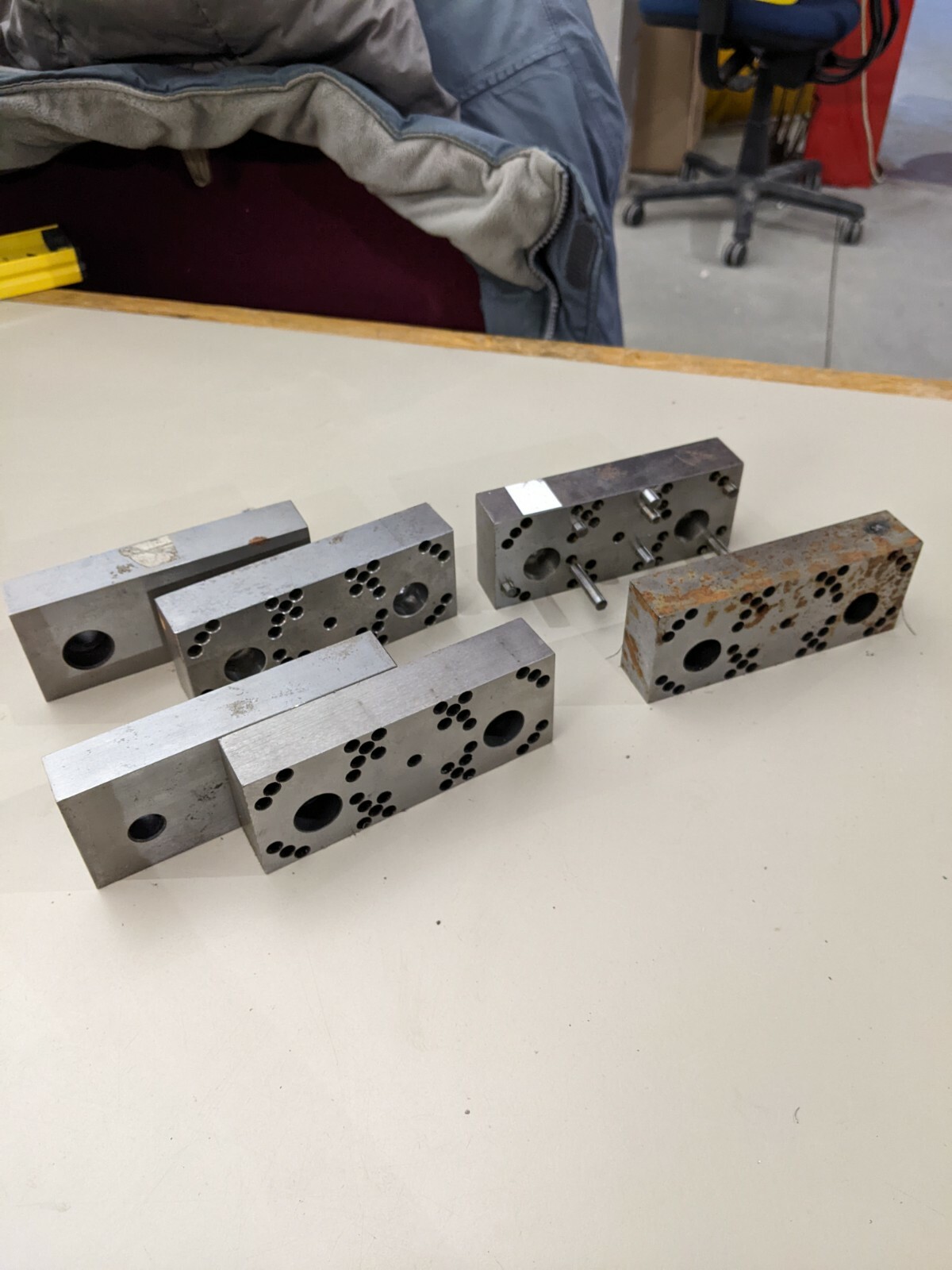 6x 5″ Vise Pin Angle Jaws Extra Tall Tormach Kurt Conquest Enco !Charity! 5″X2″