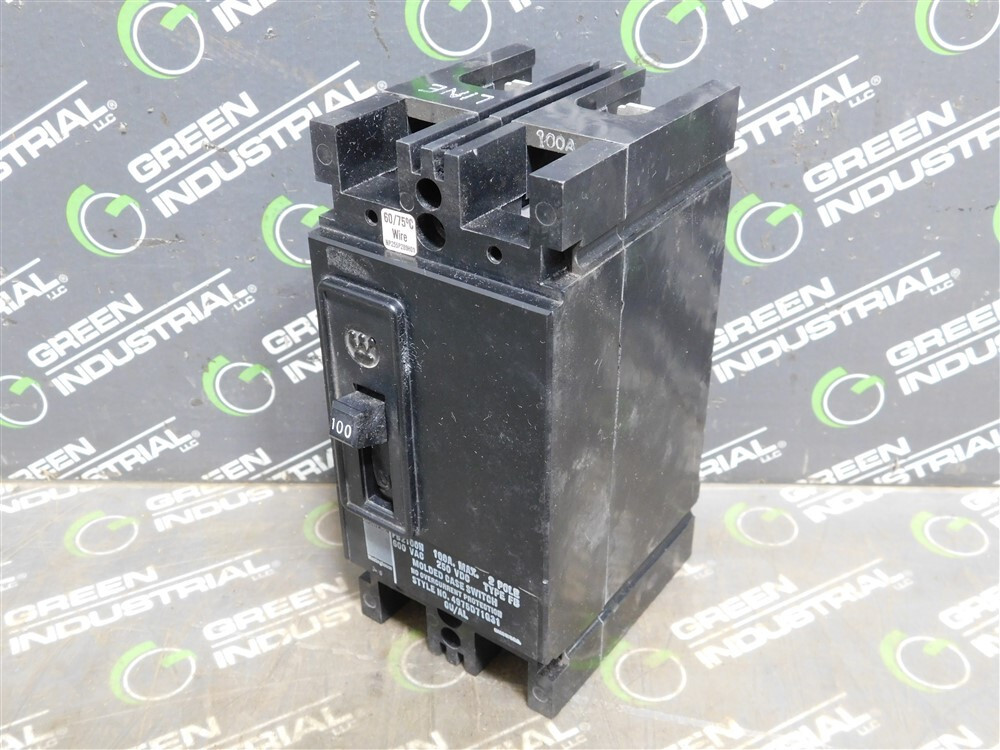NEW Westinghouse FB2100N Circuit Breaker 2 Pole 100A 600VAC 250VDC Type FB