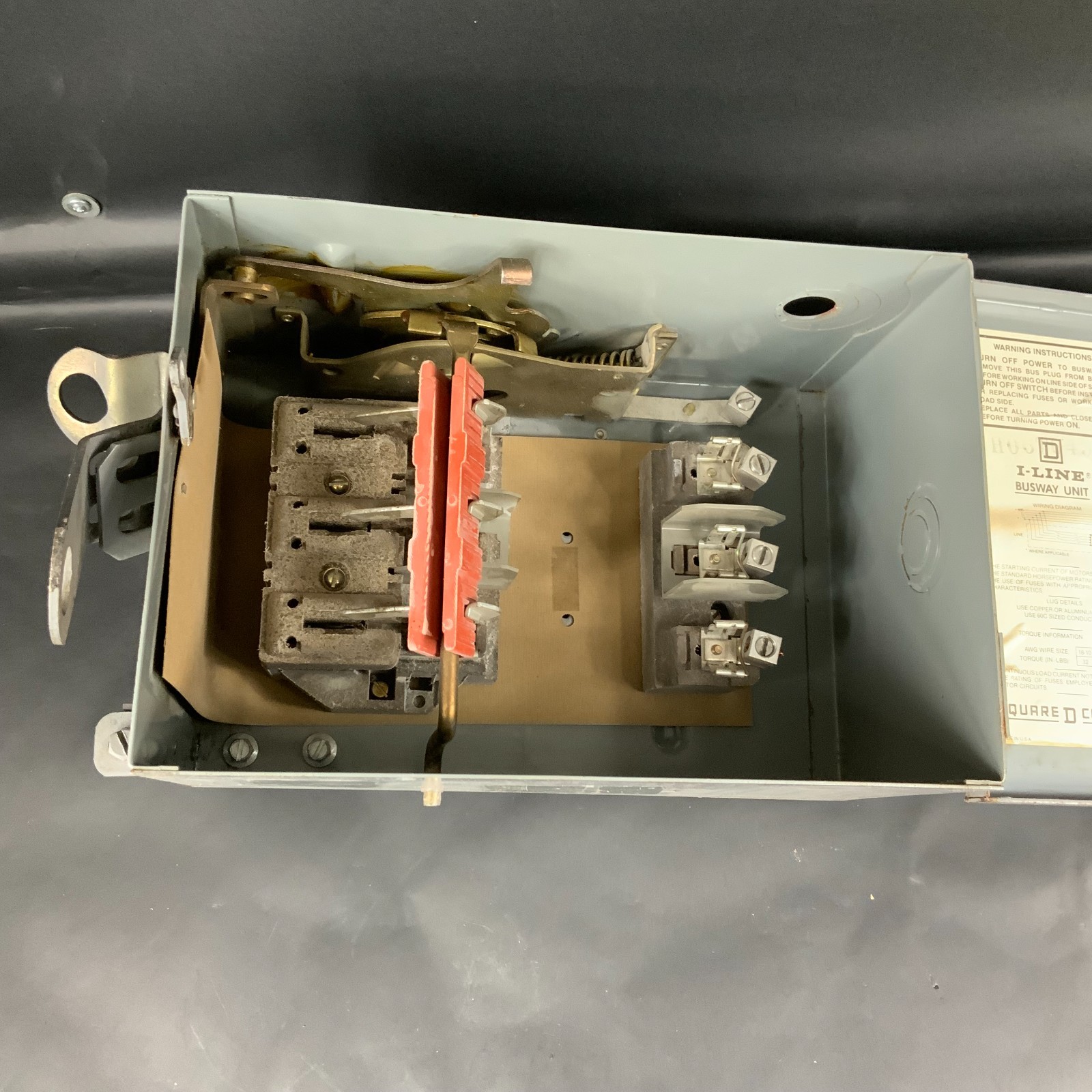 SQUARE D PQ3603G SER.3 I-LINE BUSWAY SWITCH ($150 OBO)