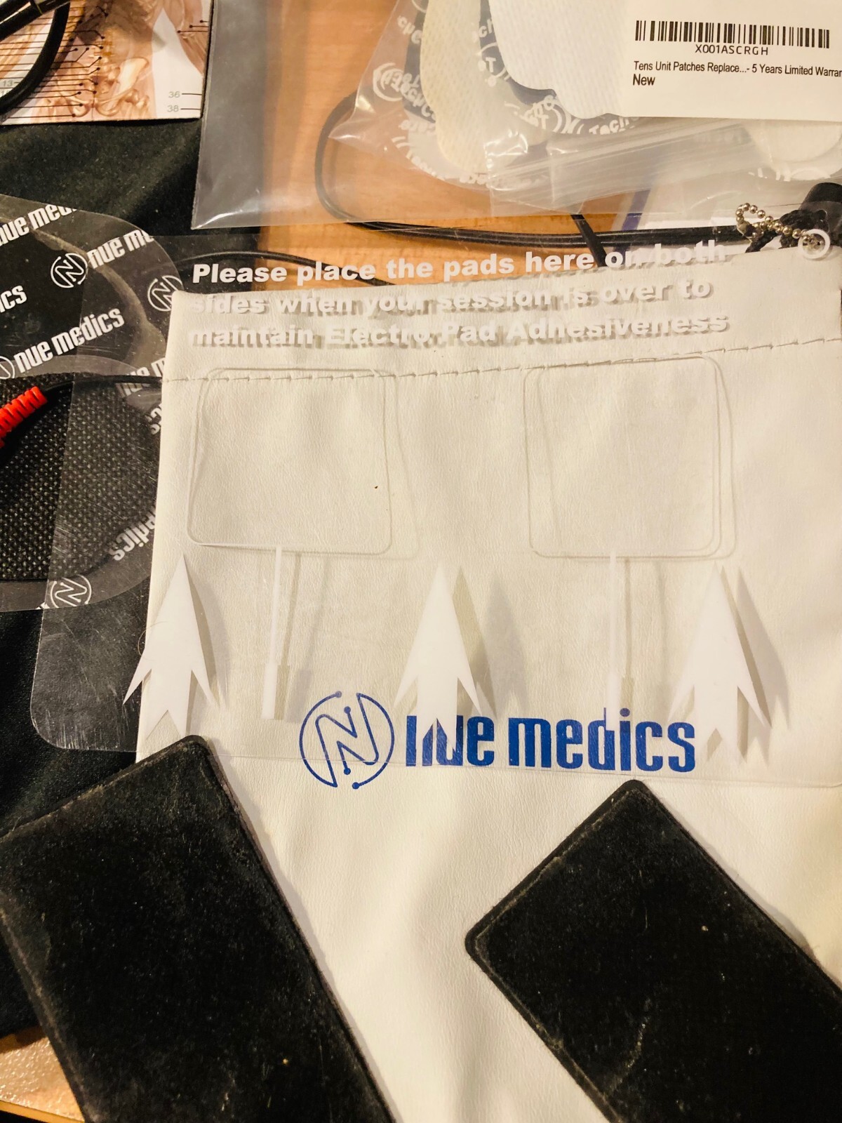 TENS EMS Unit Pro Rechargeable Muscle Stimulator 24 Mode plus extra accessories