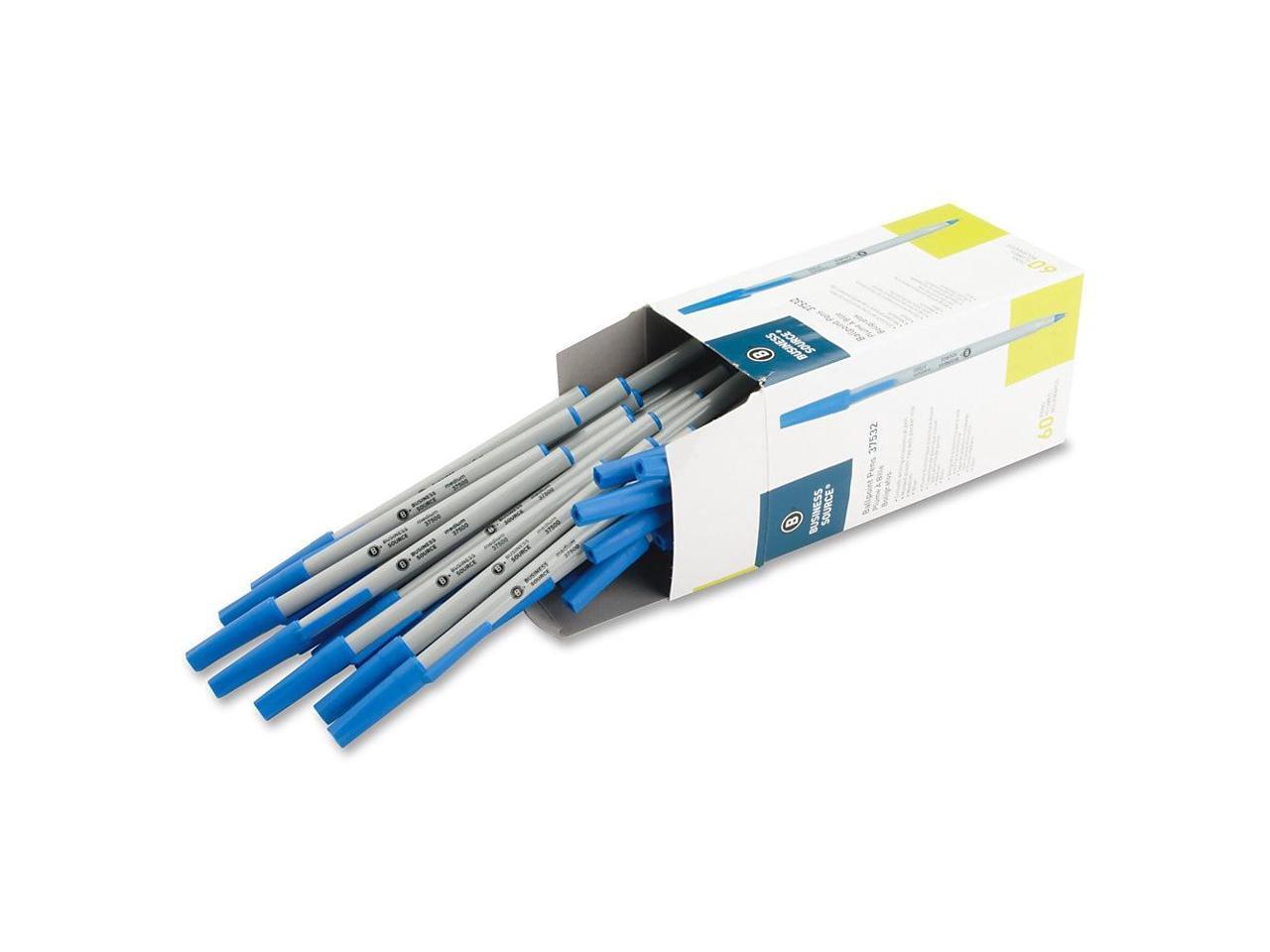 Business Source Bulk Pack Ballpoint Stick Pens