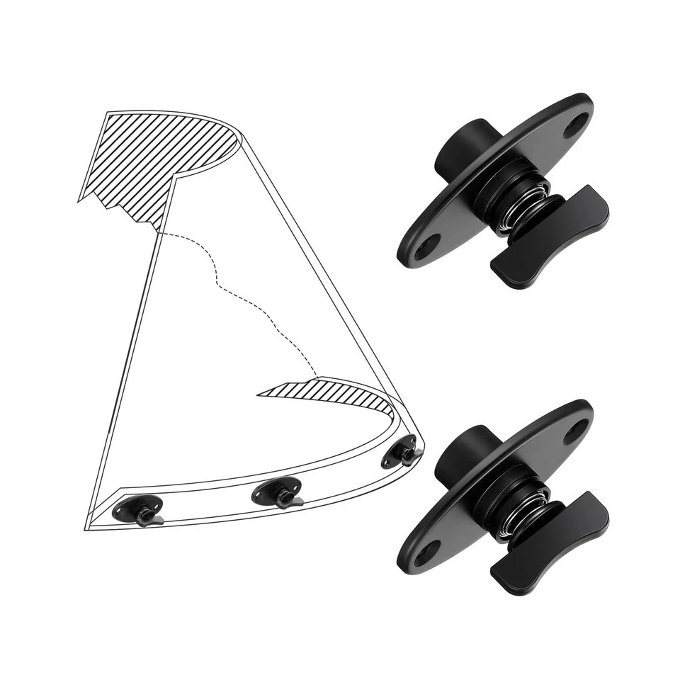 5 Set Boat Windshield Fasteners Marine Windshield Fastener Clips Replacement …