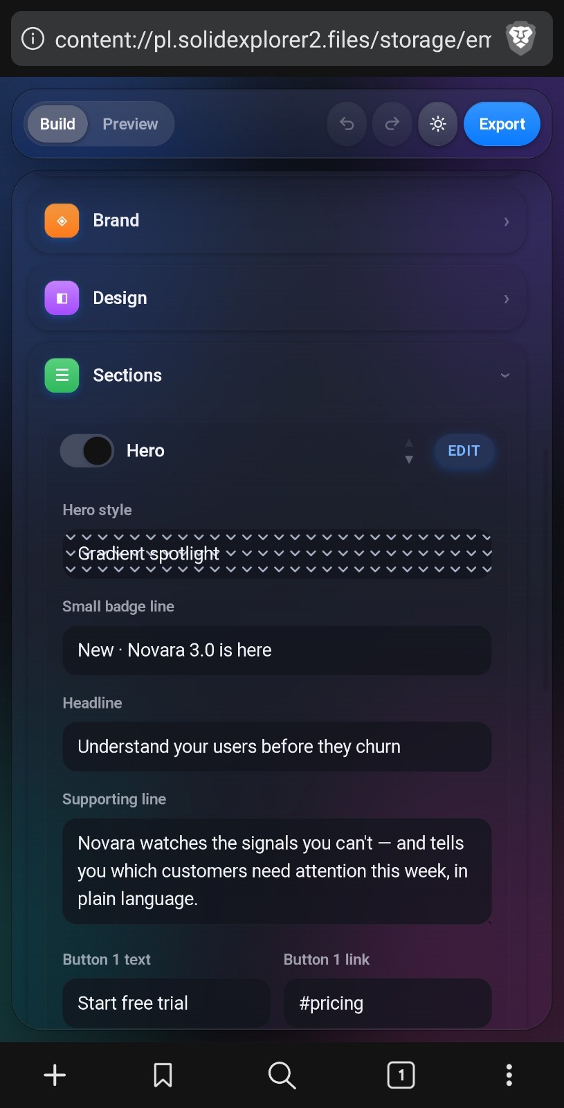 [HTML] Professional Website Editor & Builder | Works Fully OFFLINE!