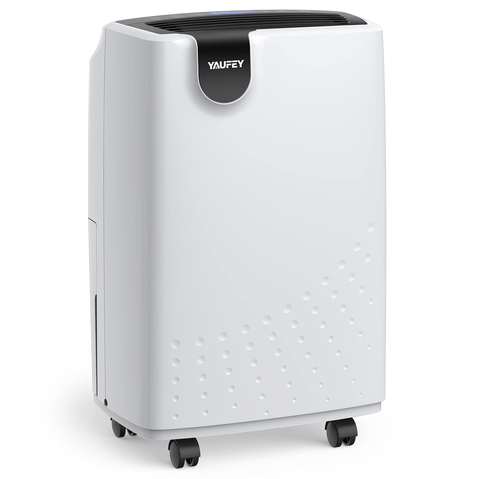 Yaufey 2500 Sq. Ft. Dehumidifier for Home and Basements with Auto or Manual D…